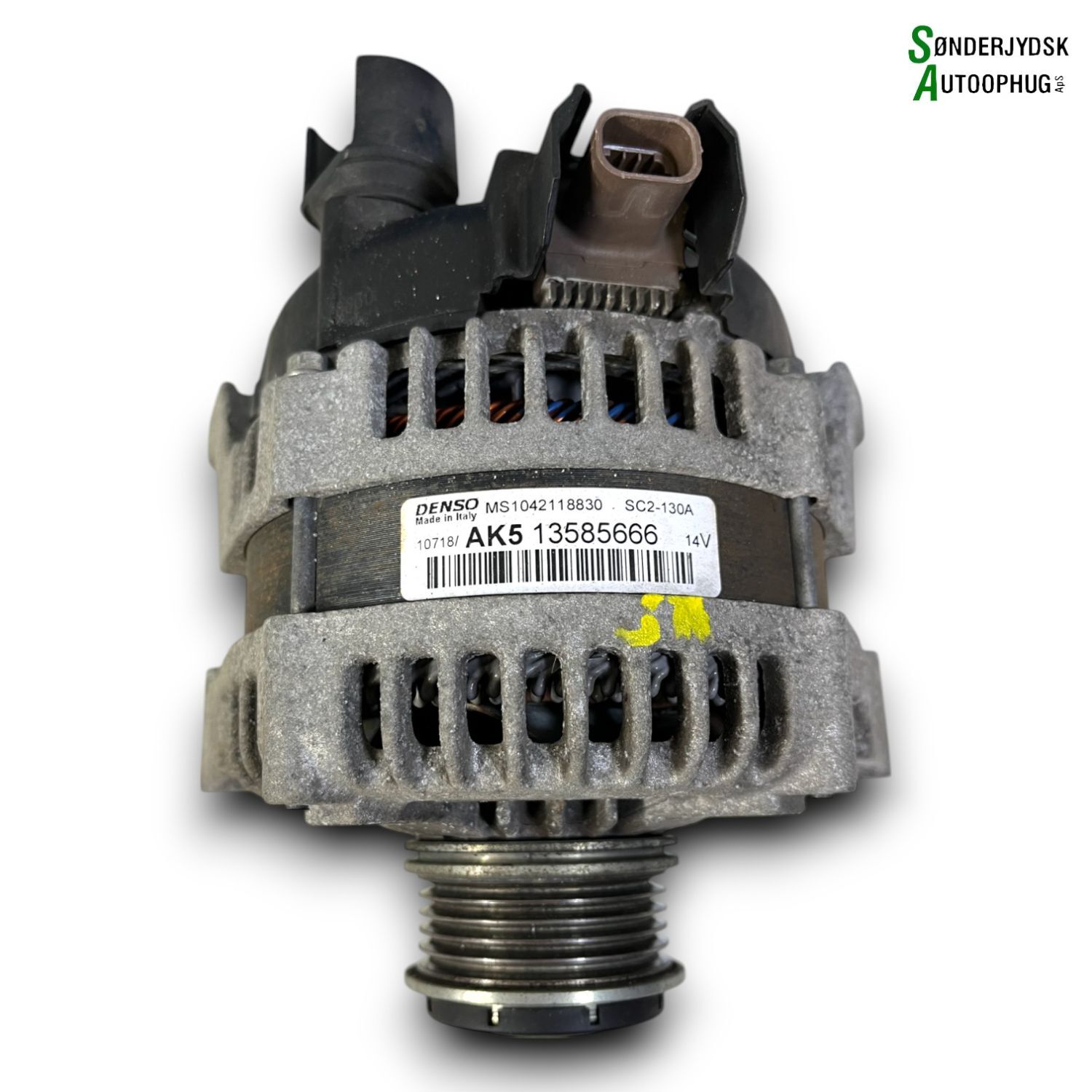 Opel Corsa E Generator Med OEM Nr. 13585666 Fra Opel Ophugger