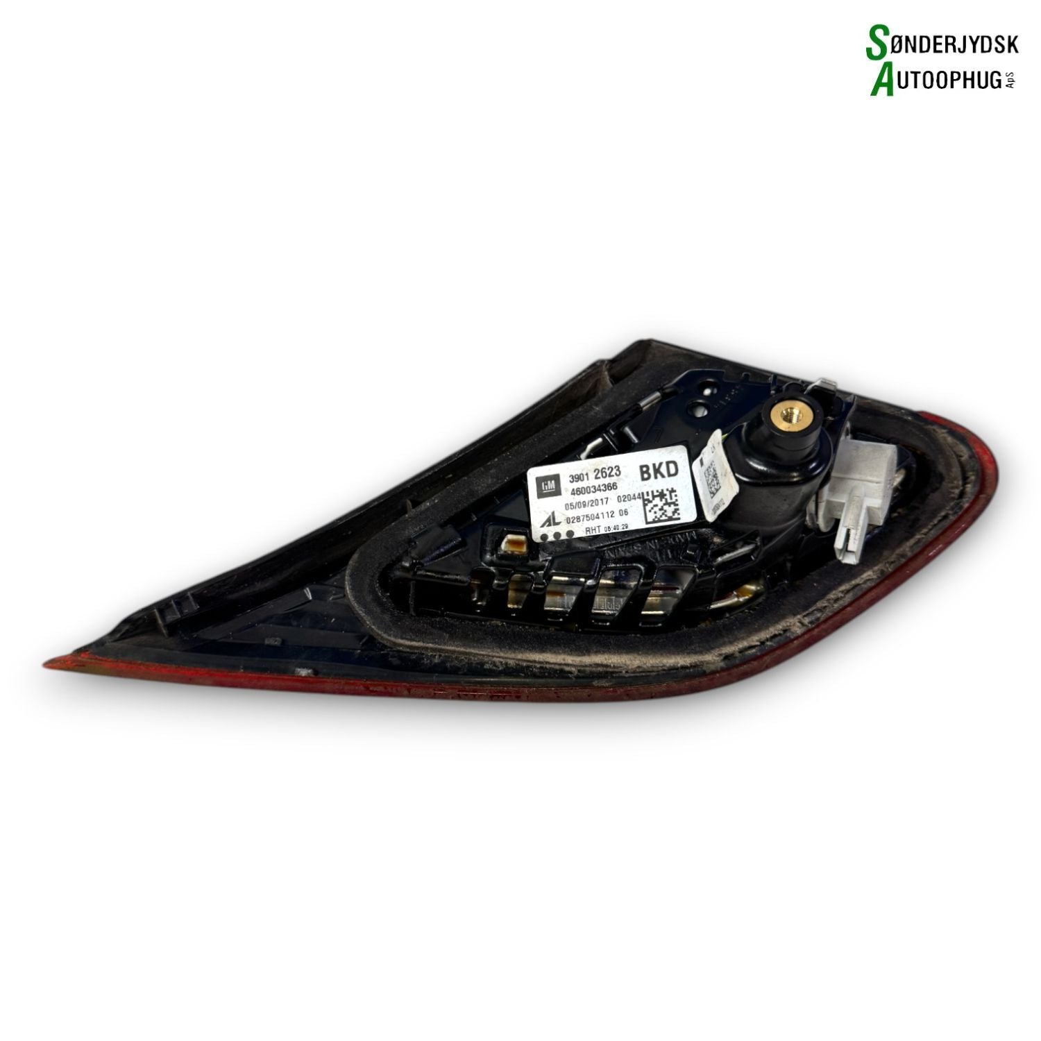 Opel Corsa E Baglygte Med OEM Nr. 39012623 Fra Opel Ophugger