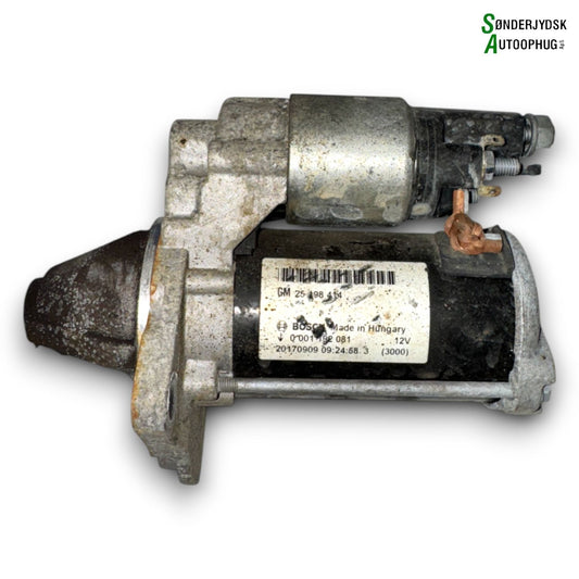 Opel Corsa E Starter Med OEM Nr. 25198414 Fra Opel Ophugger