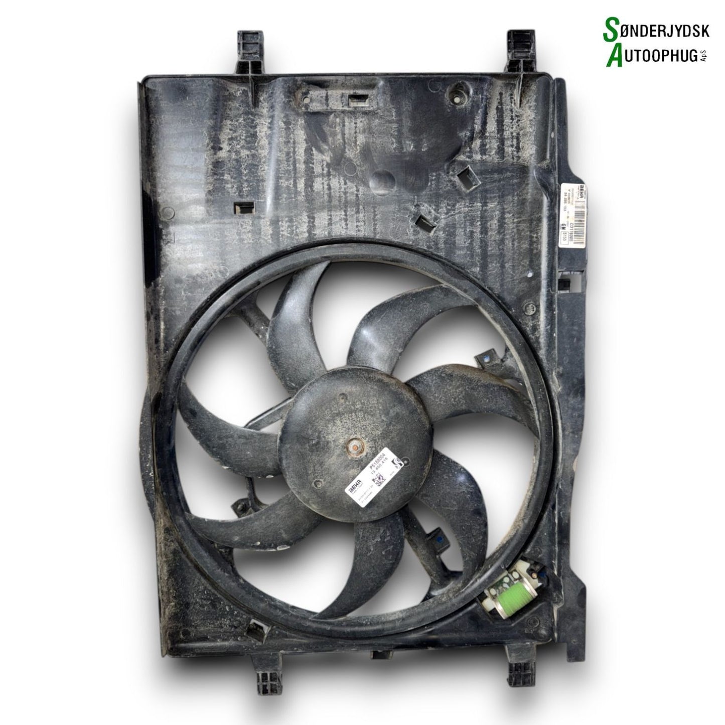 Opel Corsa E Kølerblæser El Med OEM Nr. 13450418 Fra Opel Ophugger