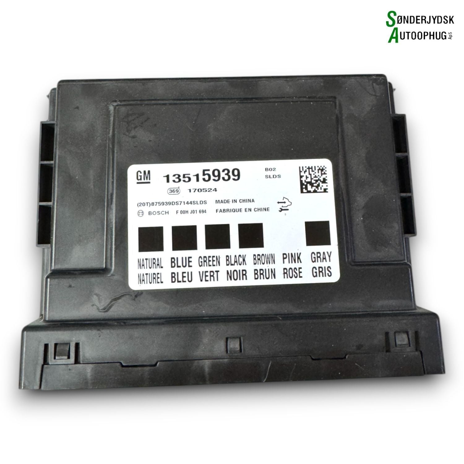 Opel Corsa E Startspærre Med OEM Nr. 13515939 Fra Opel Ophugger