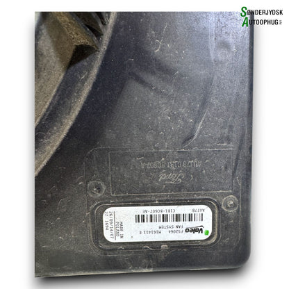Ford Fiesta 7 Kølerblæser El Med OEM Nr. 1CB18C607AE Fra Ford Ophugger