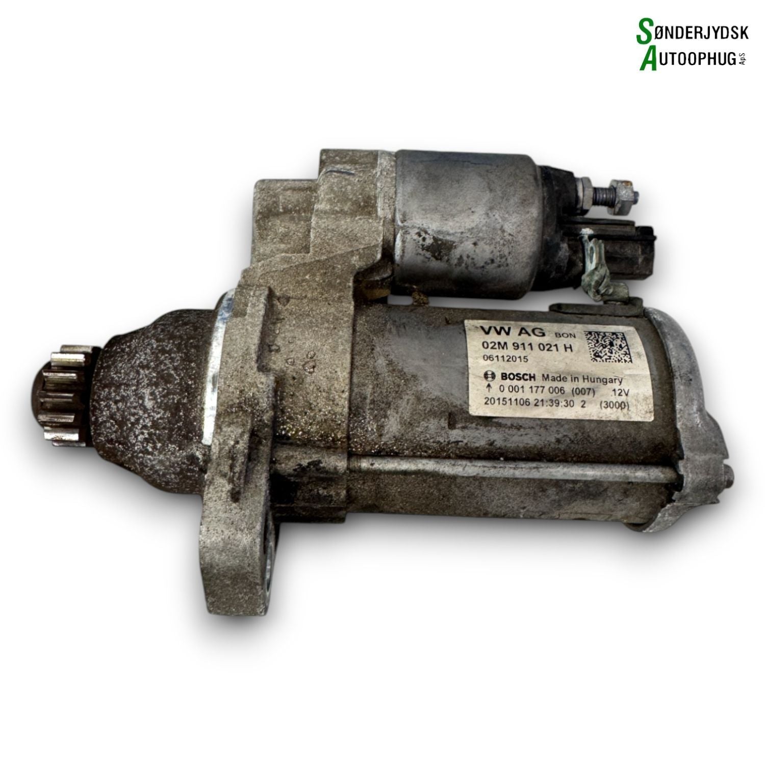 VW Polo 6C Starter Med OEM Nr. 02M911021H Fra VW Ophugger