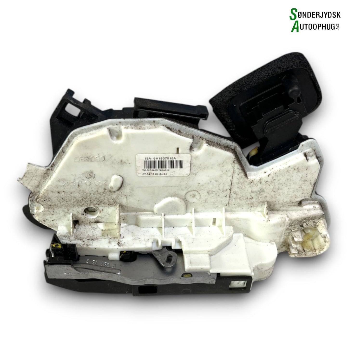 Skoda Fabia Dørlås Med OEM Nr. 5G1837015C Fra Skoda Ophugger