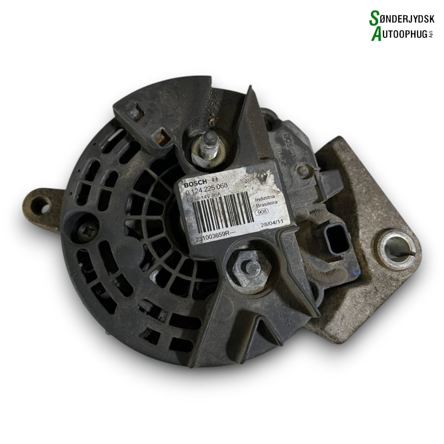 Renault Twingo 2 Generator Med OEM Nr. 0124225068 Fra Renault Ophugger