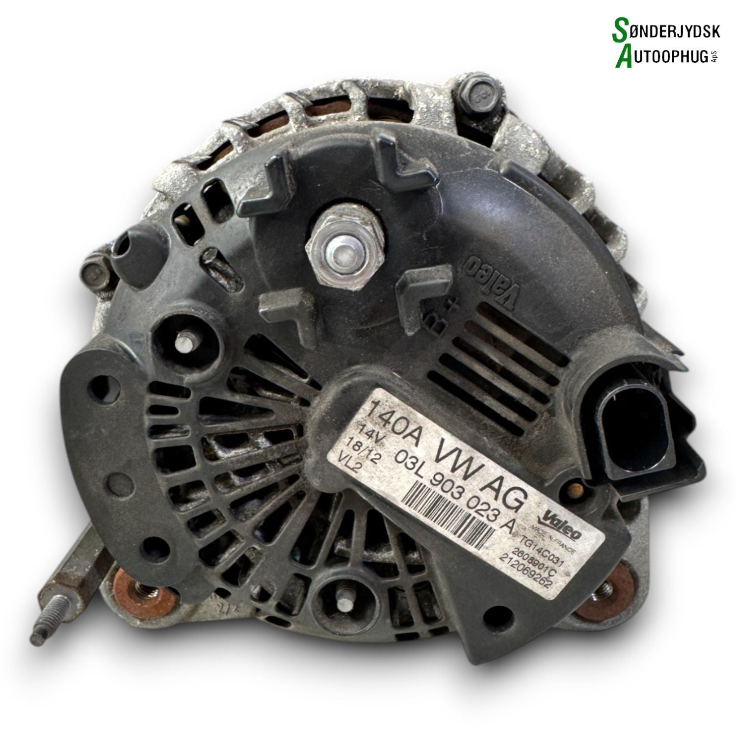 VW Polo 6R Generator Med OEM Nr. 03L903023X Fra VW Ophugger