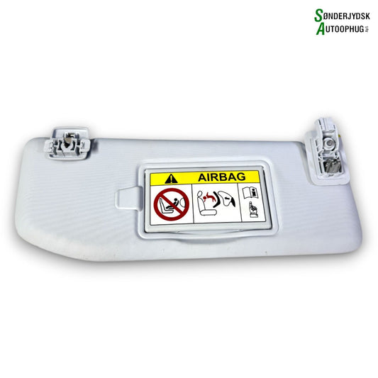 Opel Corsa F Solskærm Med OEM Nr. Ophugger Fra Opel Ophugger