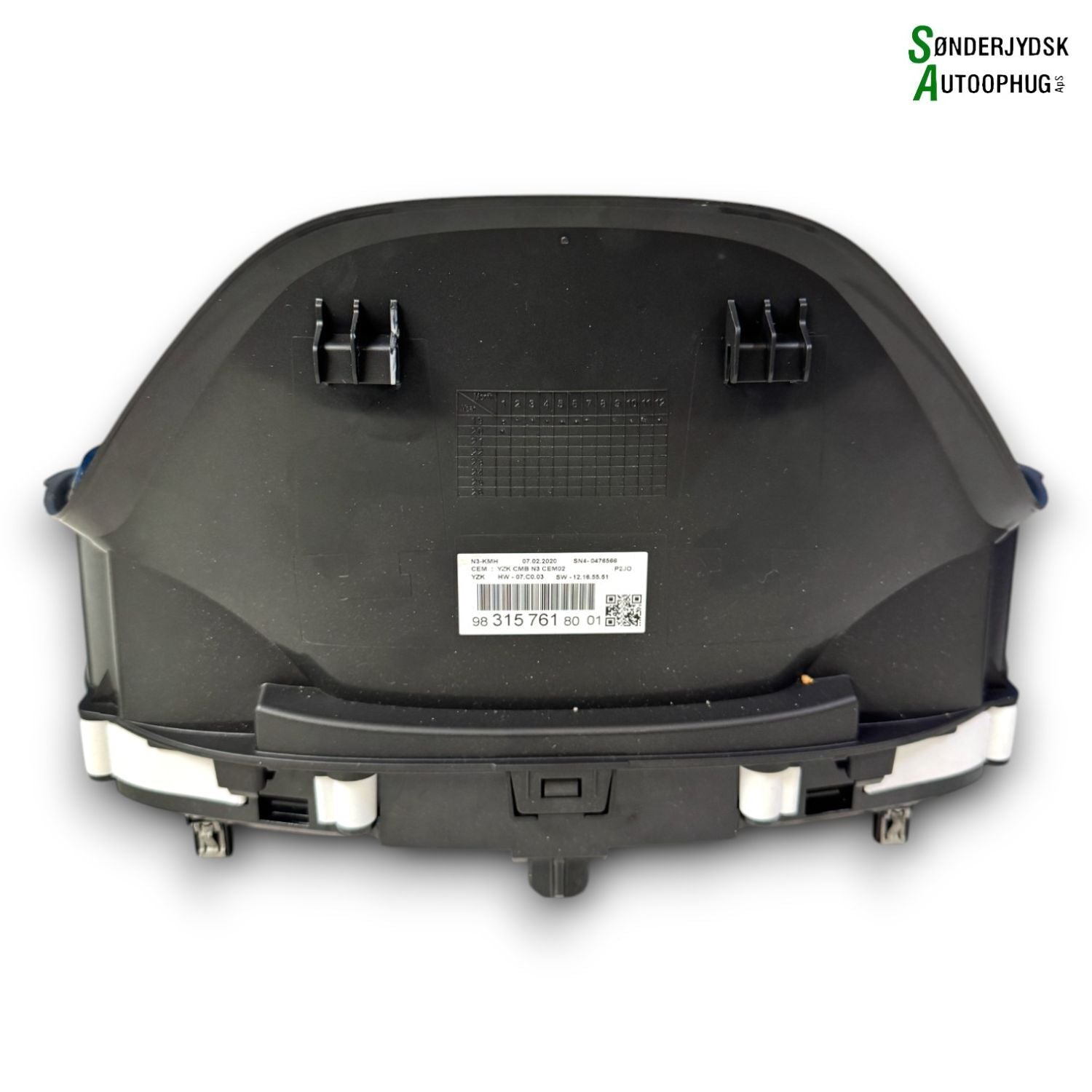 Opel Corsa F Speedometer - Instrument Med OEM Nr. 983157618001 Fra Opel Ophugger