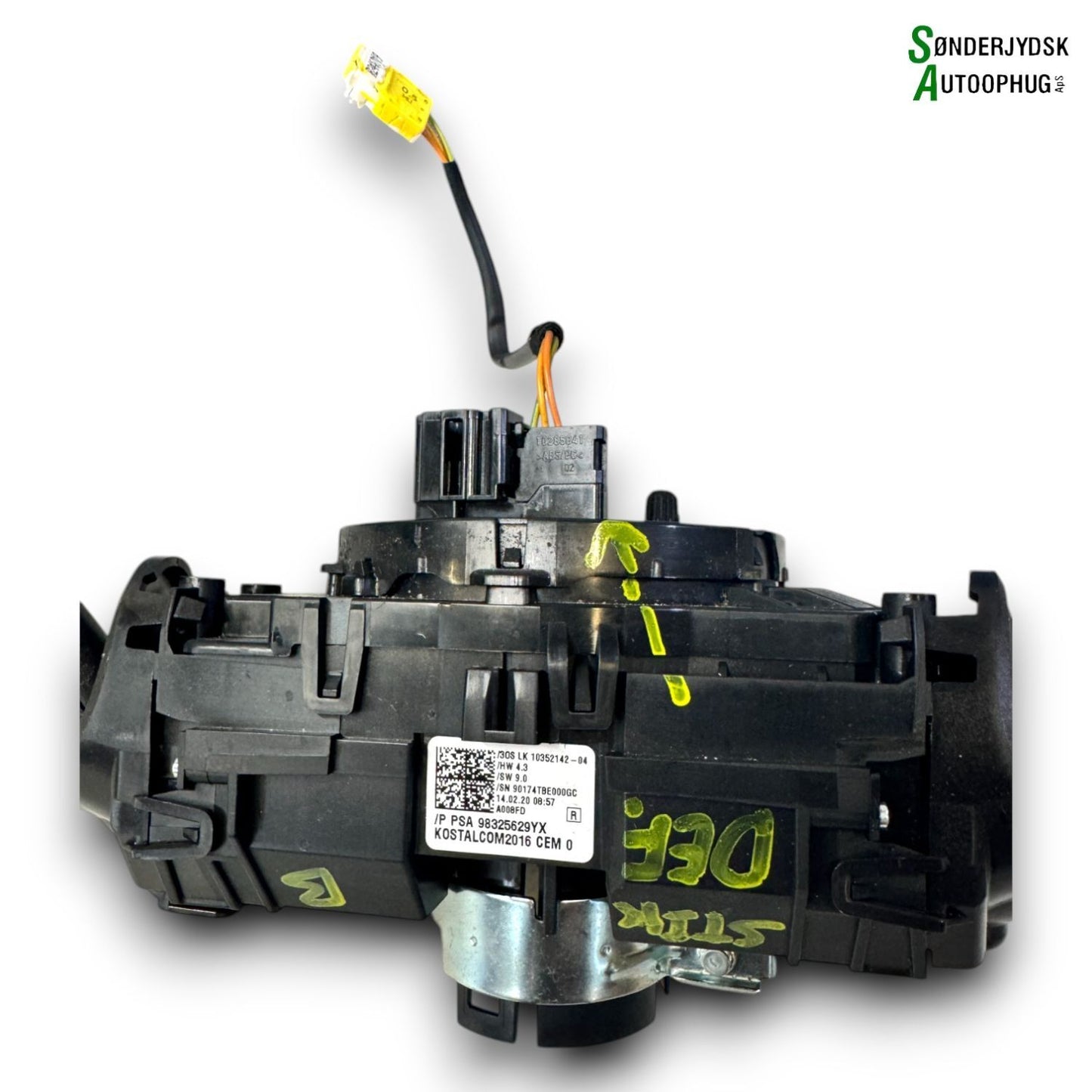 Opel Corsa F Kontakt Combi Med OEM Nr. 98325629YX Fra Opel Ophugger