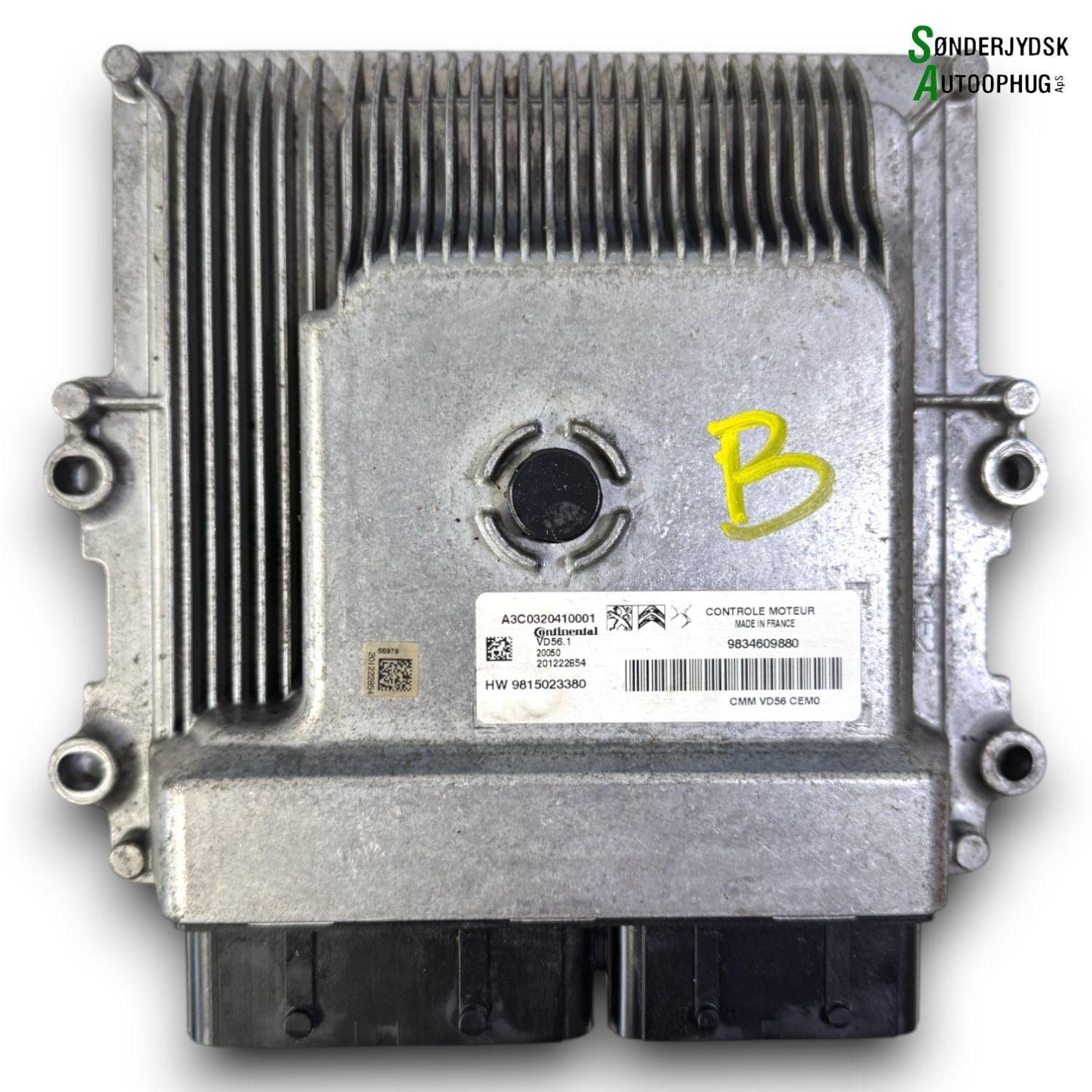 Opel Corsa F Startspærre Med OEM Nr. 9815023380 Fra Opel Ophugger