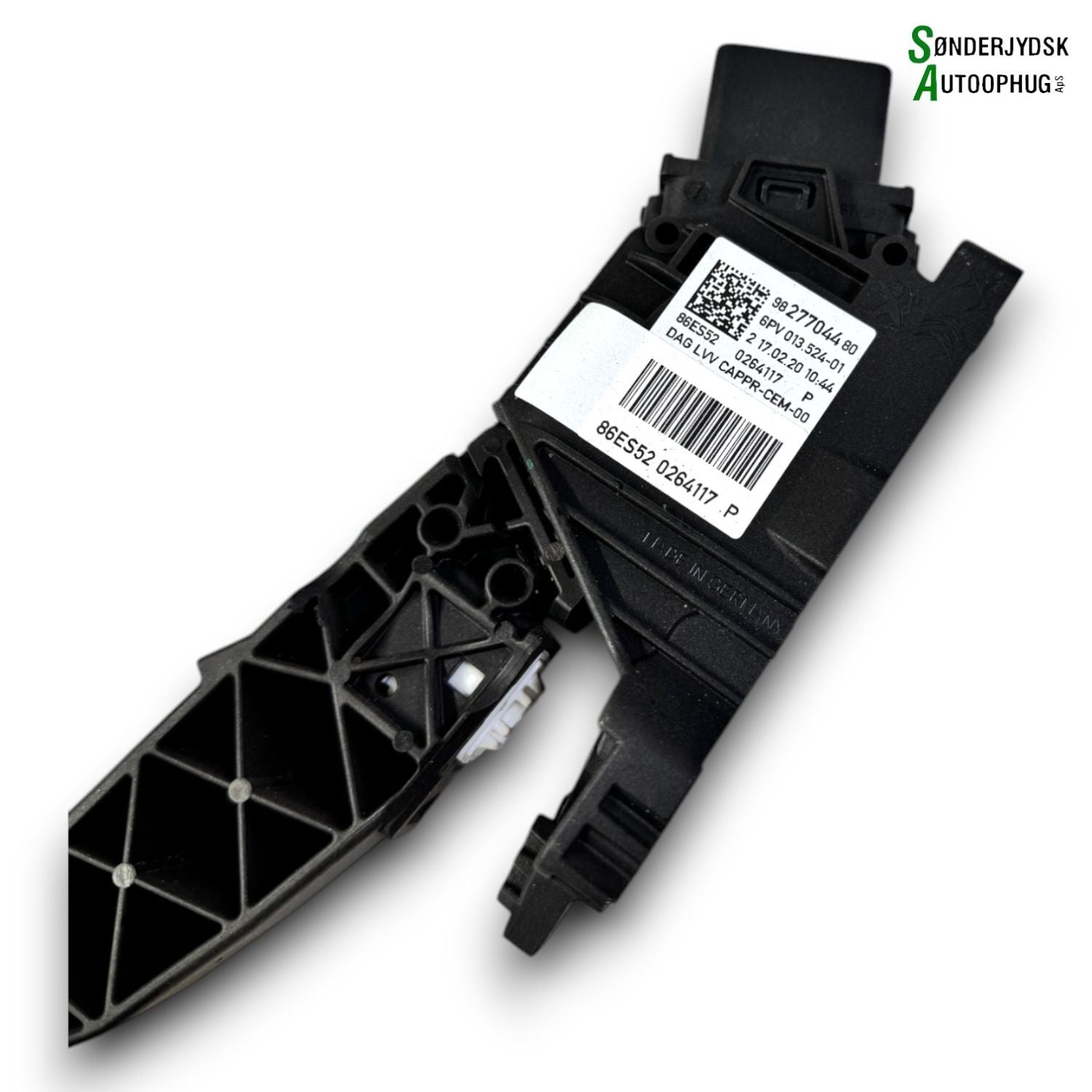 Opel Corsa F Speederpedal Med OEM Nr. 9827704480 Fra Opel Ophugger