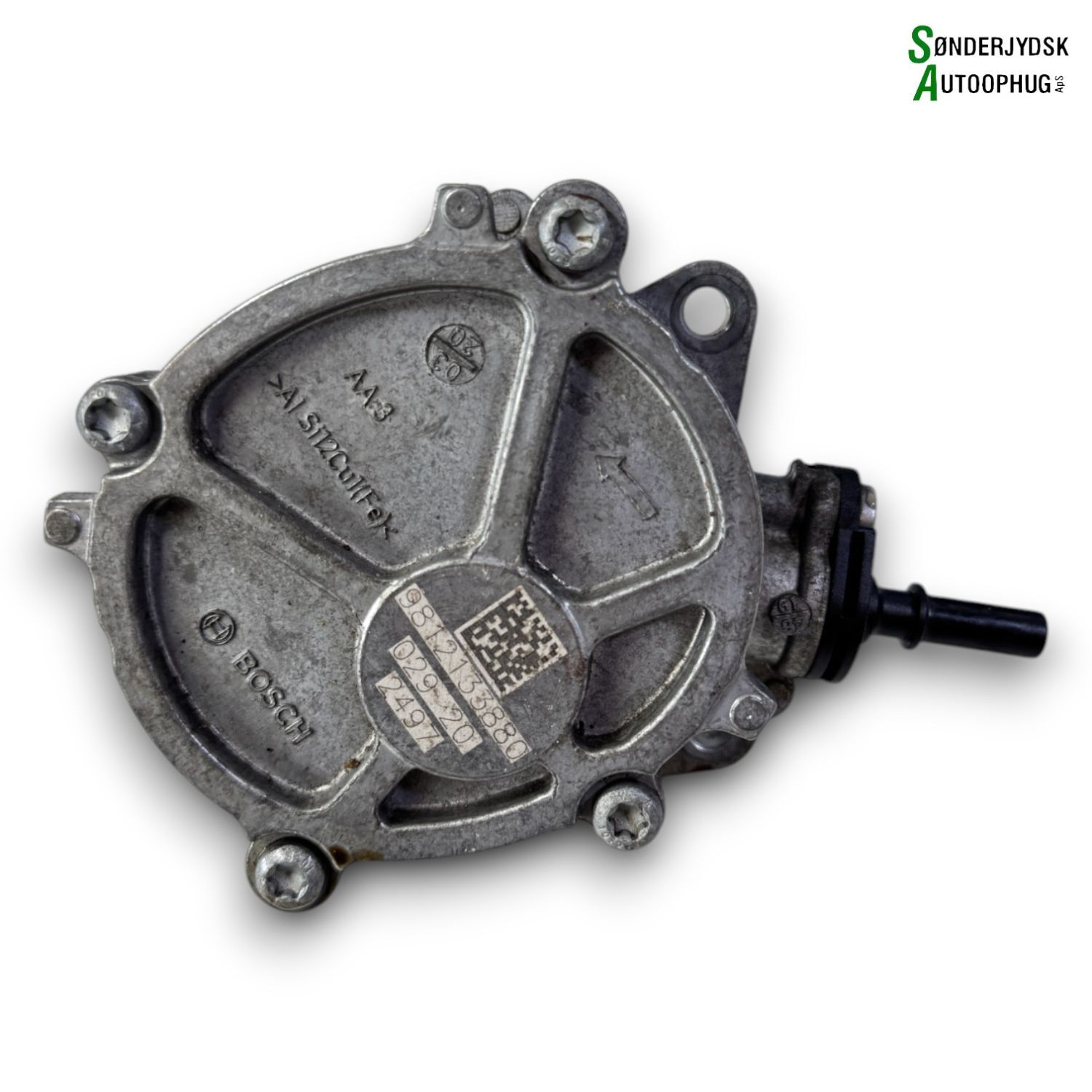Opel Corsa F Vacuumpumpe Med OEM Nr. 9812133880 Fra Opel Ophugger