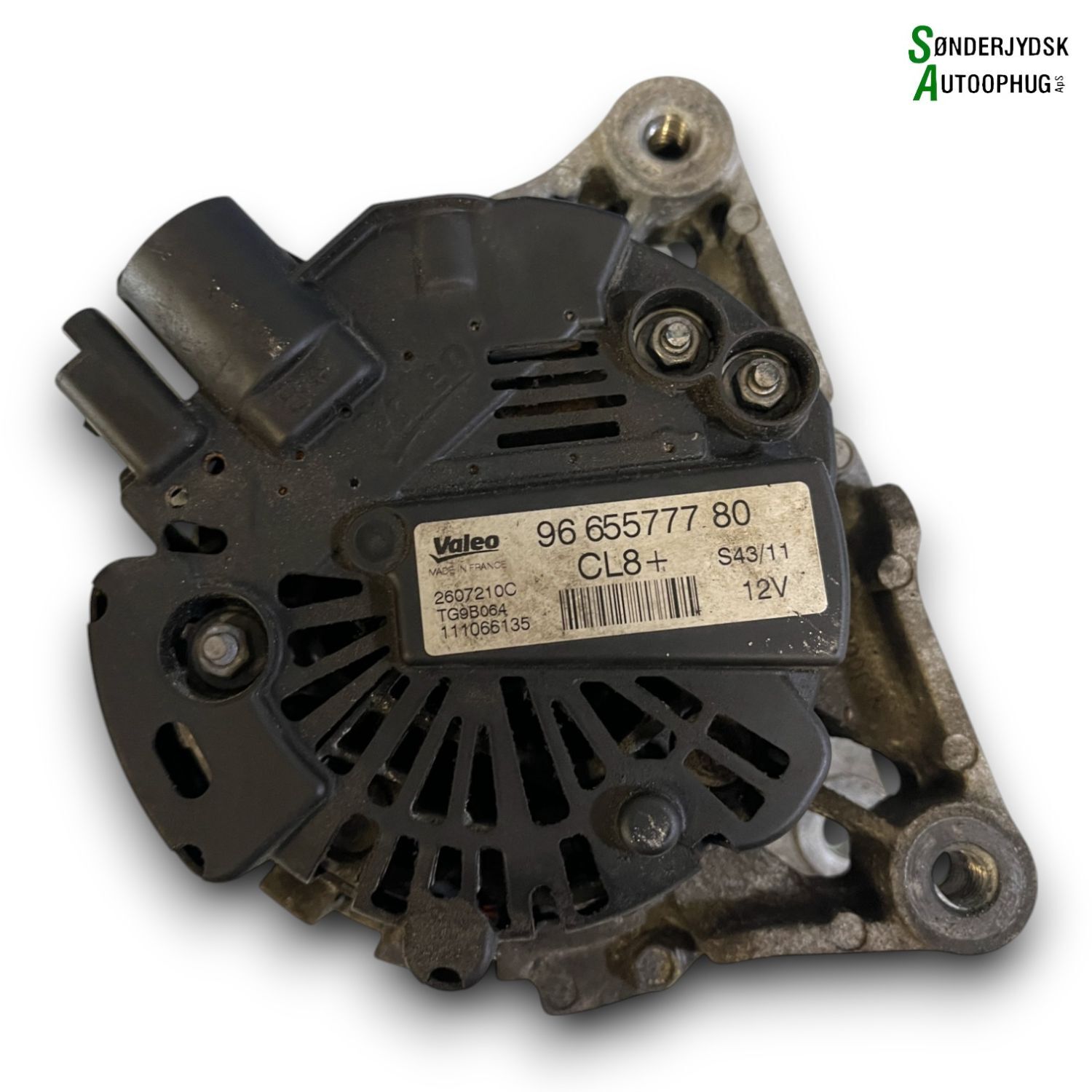 Peugeot 206+ Generator Med OEM Nr. A5TA6391 Fra Peugeot Ophugger