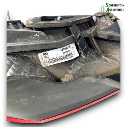 Opel Corsa D Baglygte Med OEM Nr. 13269050 Fra Opel Ophugger