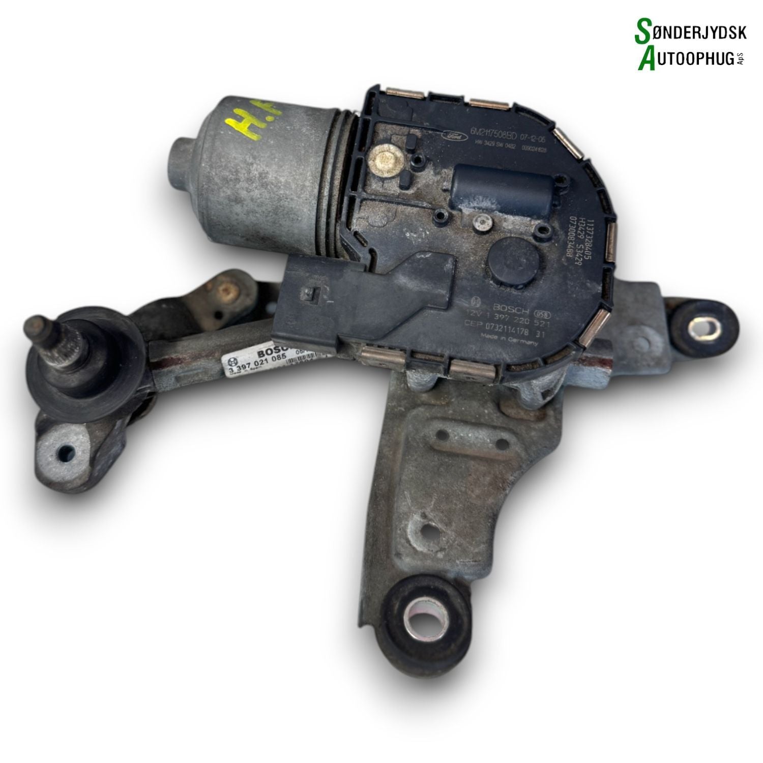 Ford S-Max 1 Viskermotor Med OEM Nr. 6M2117508ND Fra Ford Ophugger