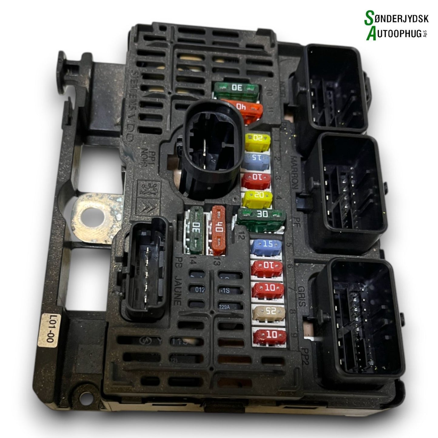 Peugeot 407 Sikringsboks Med OEM Nr. 9661682580 Fra Peugeot Ophugger