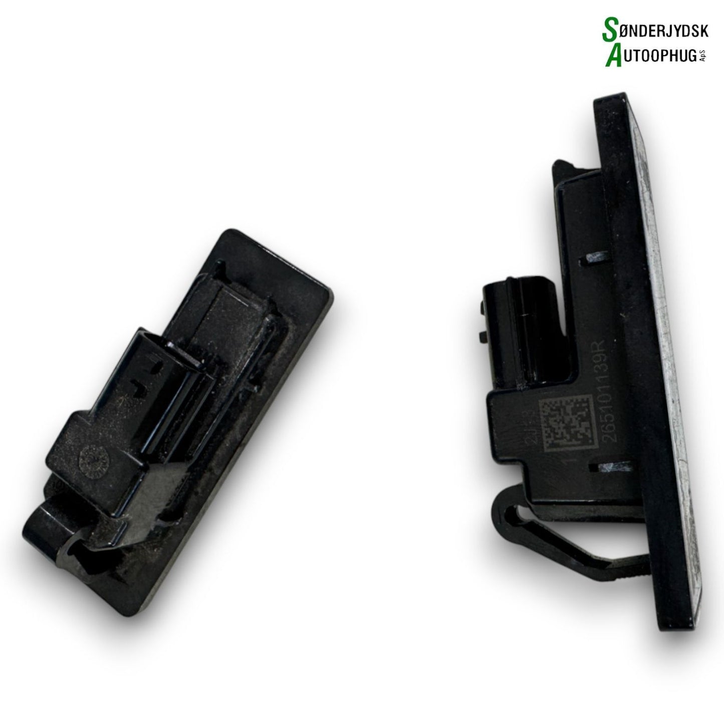 Dacia Sandero LLI Nummerpladelygte Med OEM Nr. 265101139R Fra Dacia Ophugger