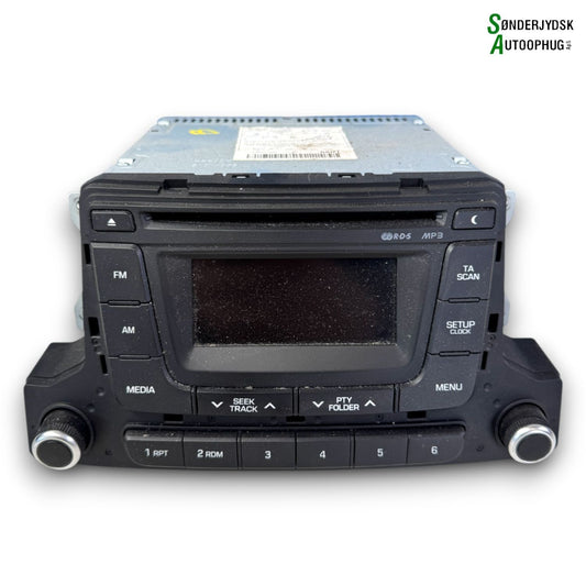 Hyundai I10 Radio, Multi Display Med OEM Nr. 96170B90004X Fra Hyundai Ophugger