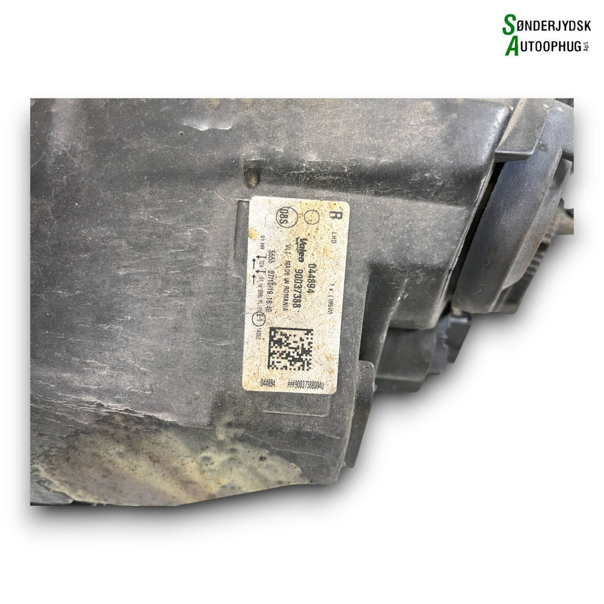 Skoda Rapid Forlygte Med OEM Nr. 90037388 Fra Skoda Ophugger