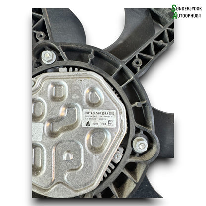 Skoda Rapid Kølerblæser El Med OEM Nr. 6R0959455D Fra Skoda Ophugger