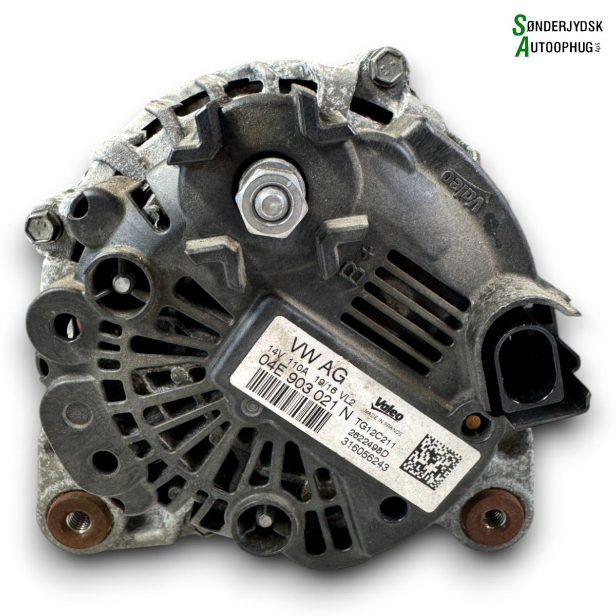 Skoda Rapid Generator Med OEM Nr. 04E903015 Fra Skoda Ophugger