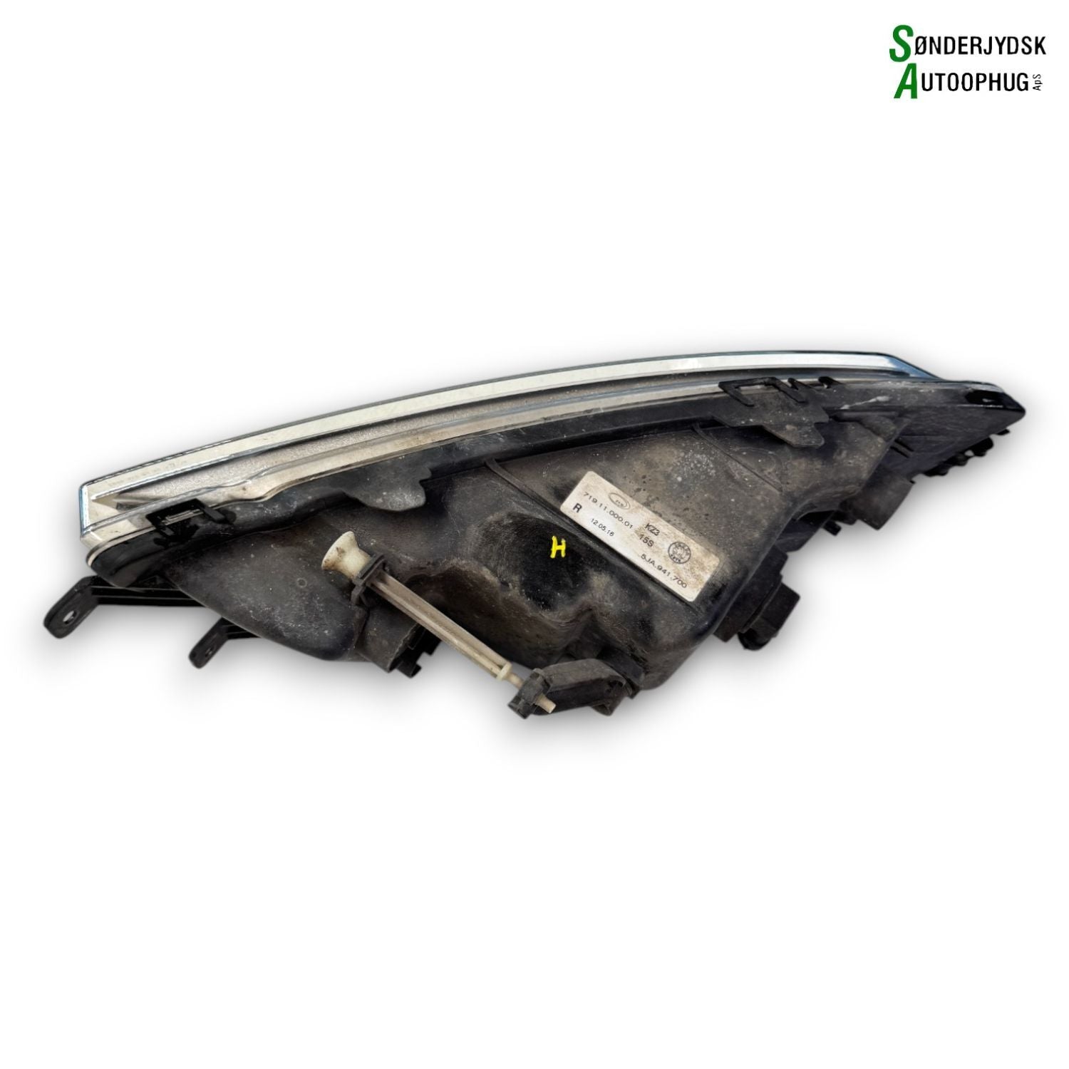 Skoda Rapid Tågelygte For Med OEM Nr. 5JA941702 Fra Skoda Ophugger