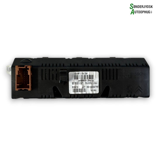 Citroen C5 Radio, Multi Display Med OEM Nr. 966663138002 Fra Citroen Ophugger
