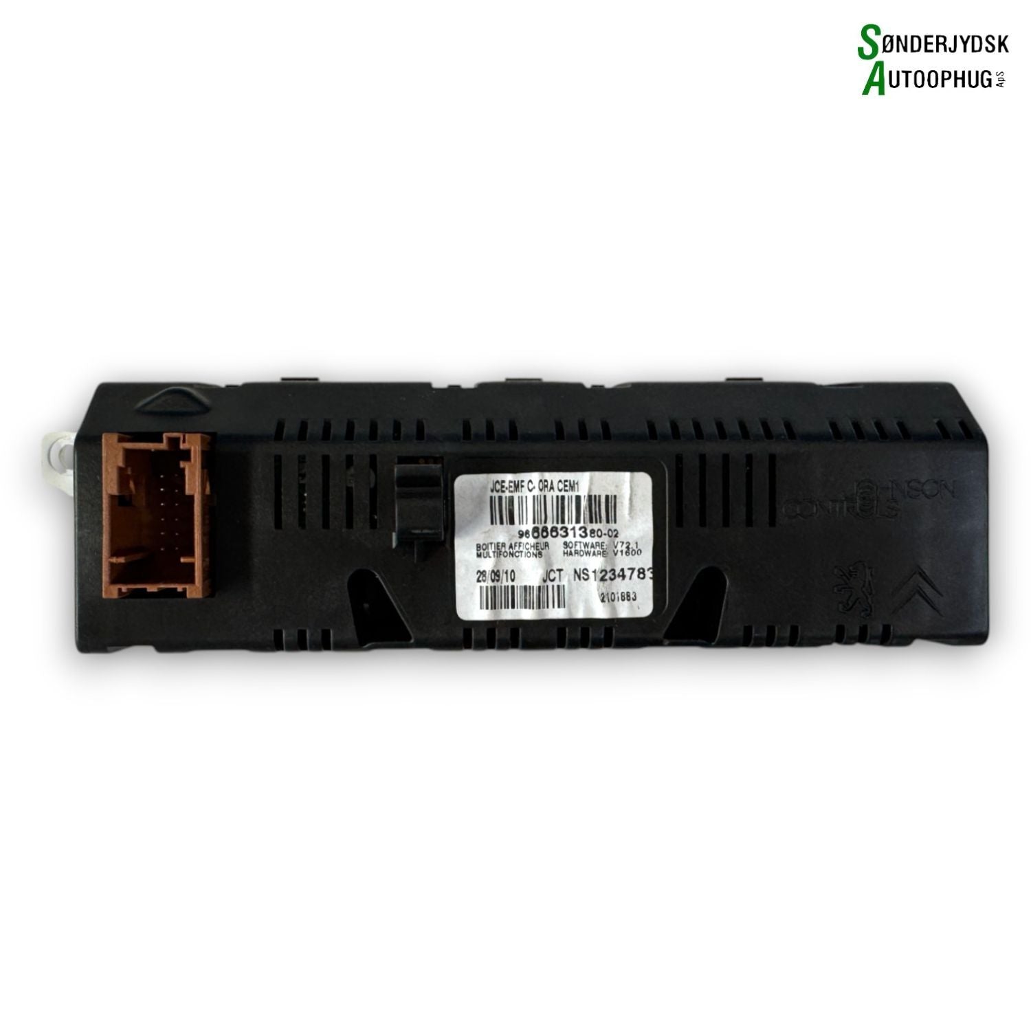 Citroen C5 Radio, Multi Display Med OEM Nr. 966663138002 Fra Citroen Ophugger