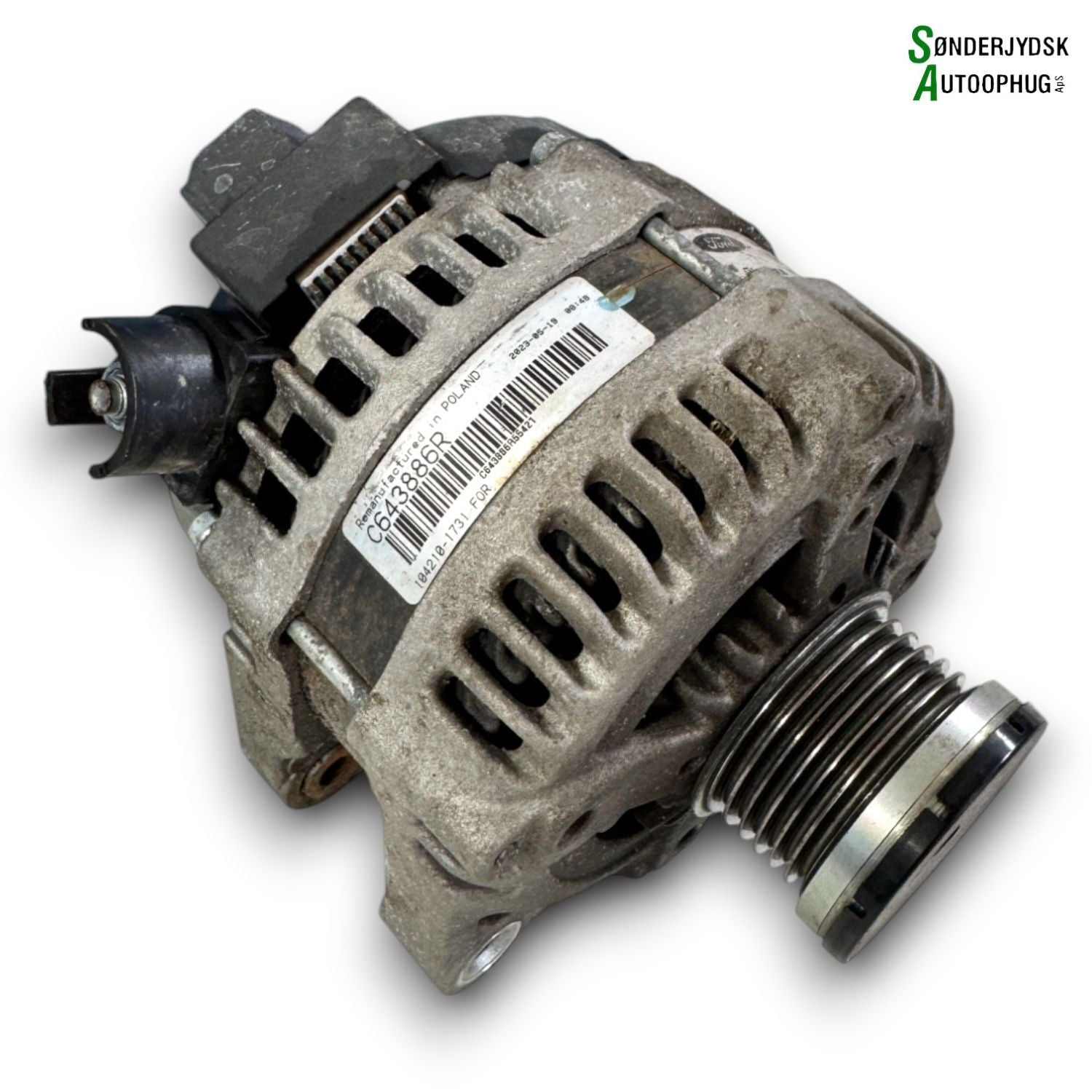 Ford Fiesta 7 Generator Med OEM Nr. CV6T10300BC Fra Ford Ophugger