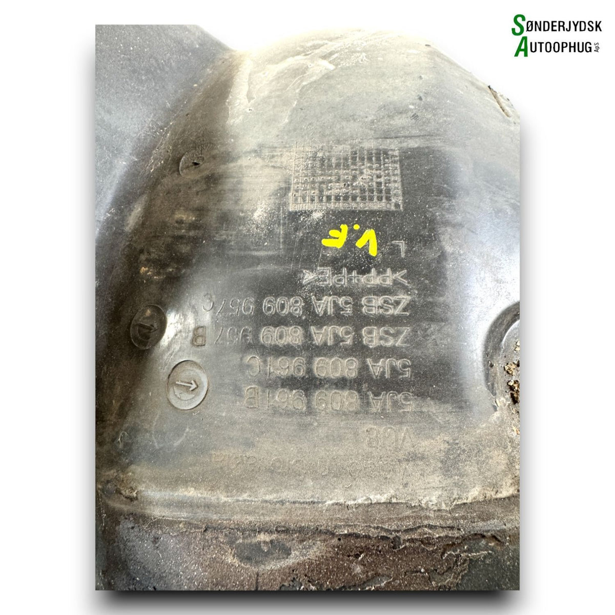 Skoda Rapid Inderskærm Med OEM Nr. 5JA809961B Fra Skoda Ophugger