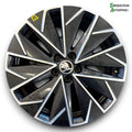 Skoda Kamiq Fælg Aluminium Med OEM Nr. 658601025F Fra Skoda Ophugger