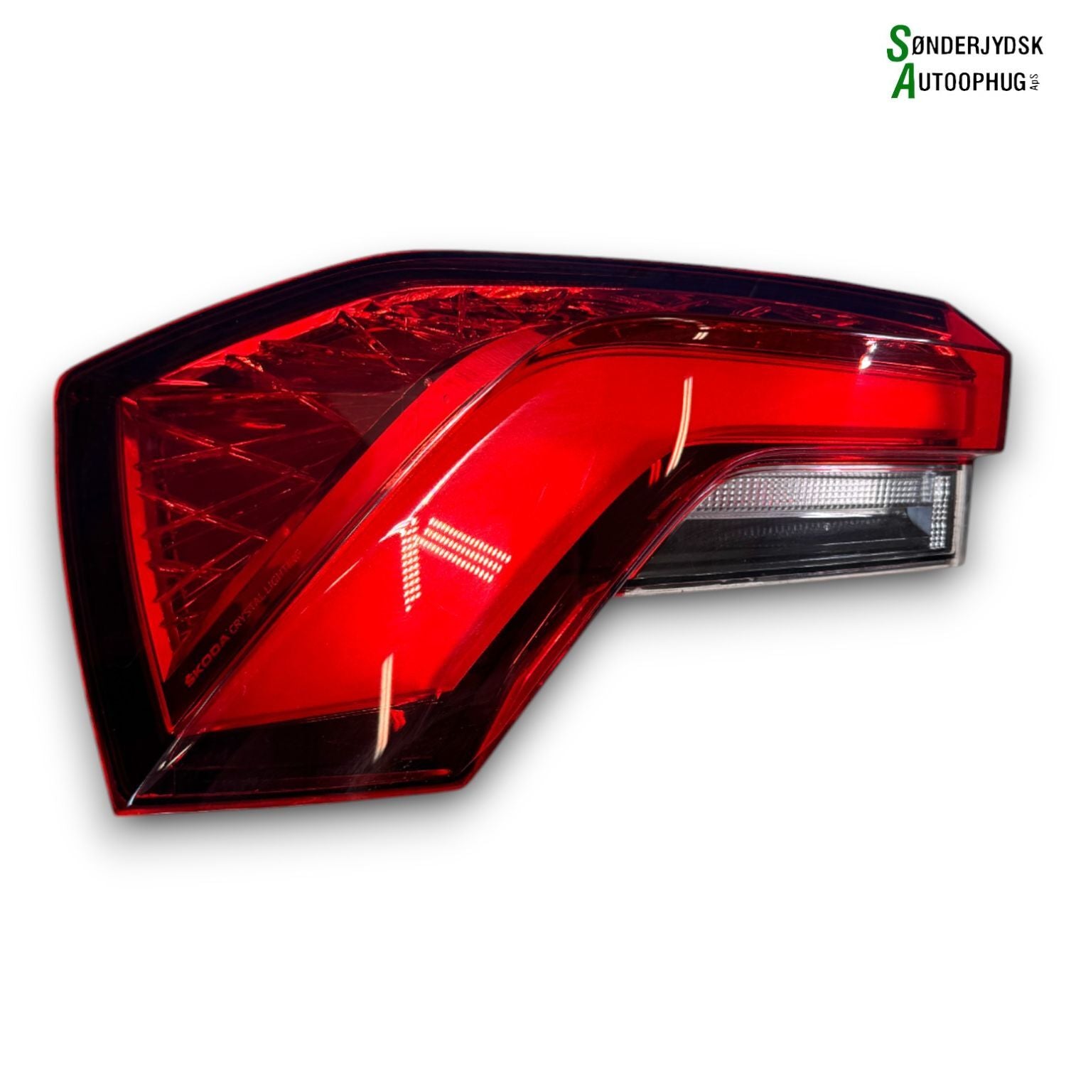 Skoda Kamiq Baglygte Med OEM Nr. 658945207 Fra Skoda Ophugger