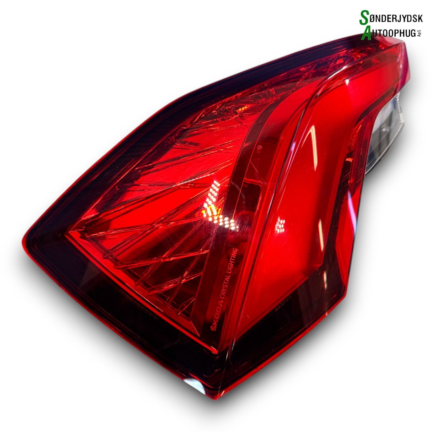 Skoda Kamiq Baglygte Med OEM Nr. 658945207 Fra Skoda Ophugger