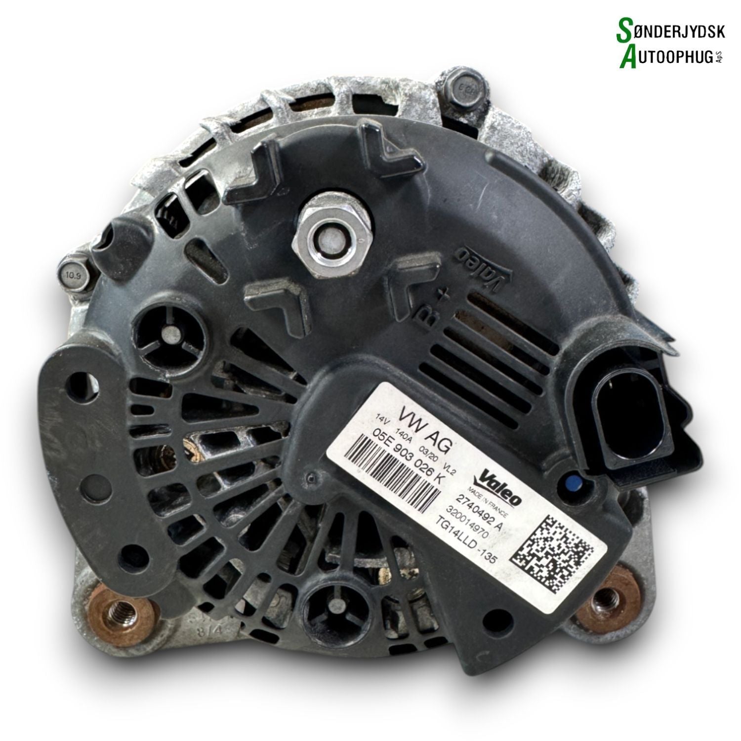 Skoda Kamiq Generator Med OEM Nr. 05E903026K Fra Skoda Ophugger