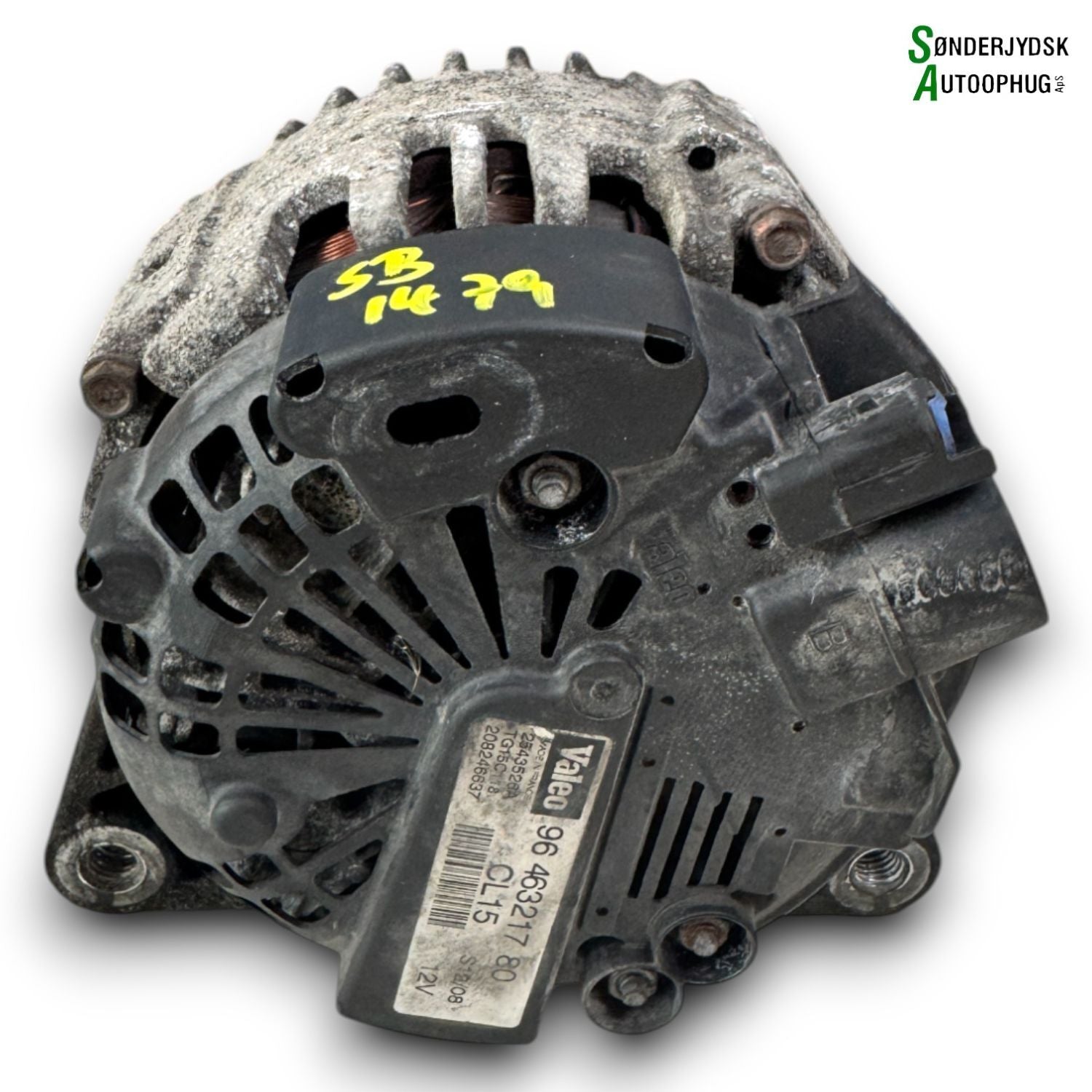 Peugeot 207 Generator Med OEM Nr. 96460654 Fra Peugeot Ophugger