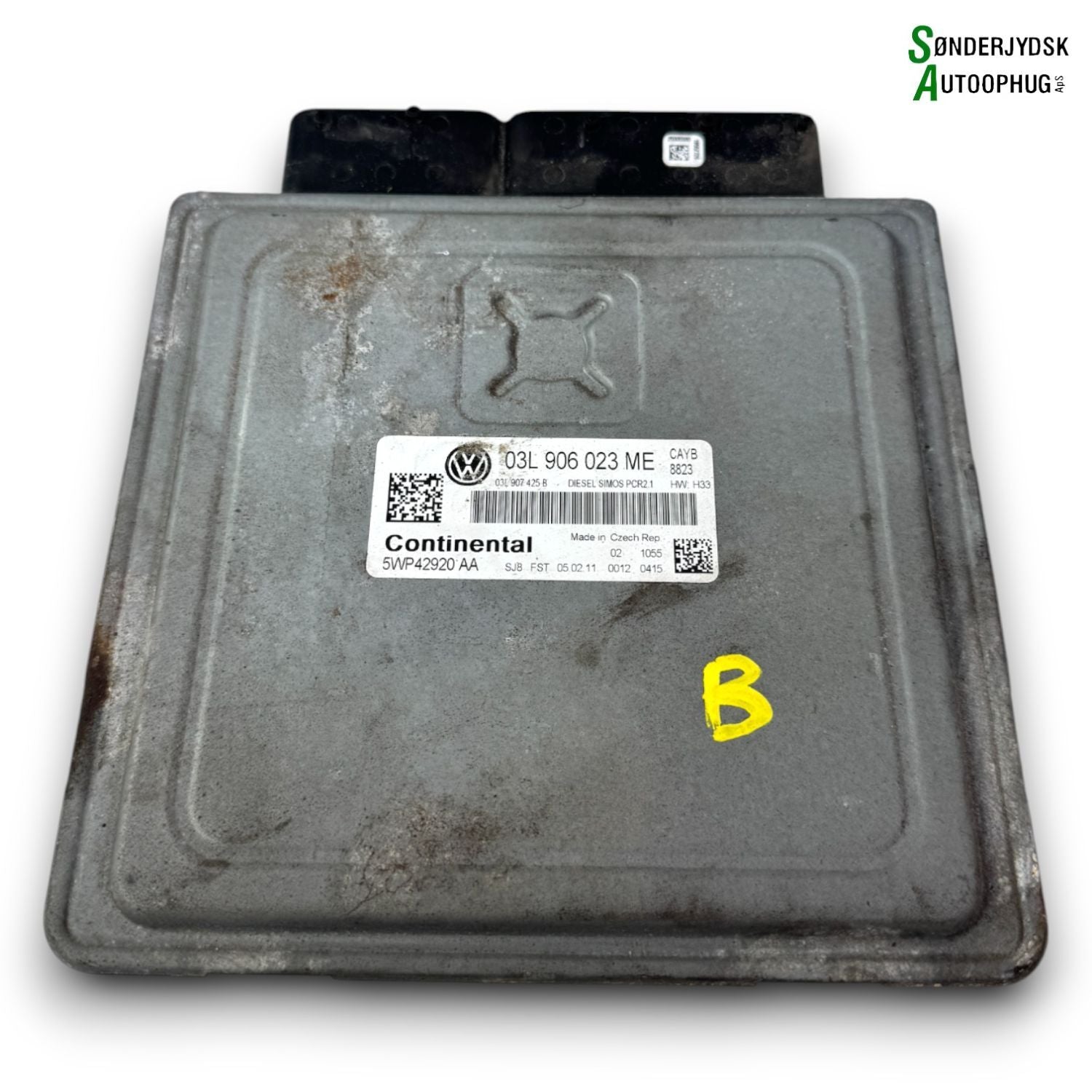 VW Polo 6R Motorstyring - Motorstyreboks - Injection Elboks Med OEM Nr. 03L906023ME Fra VW Ophugger