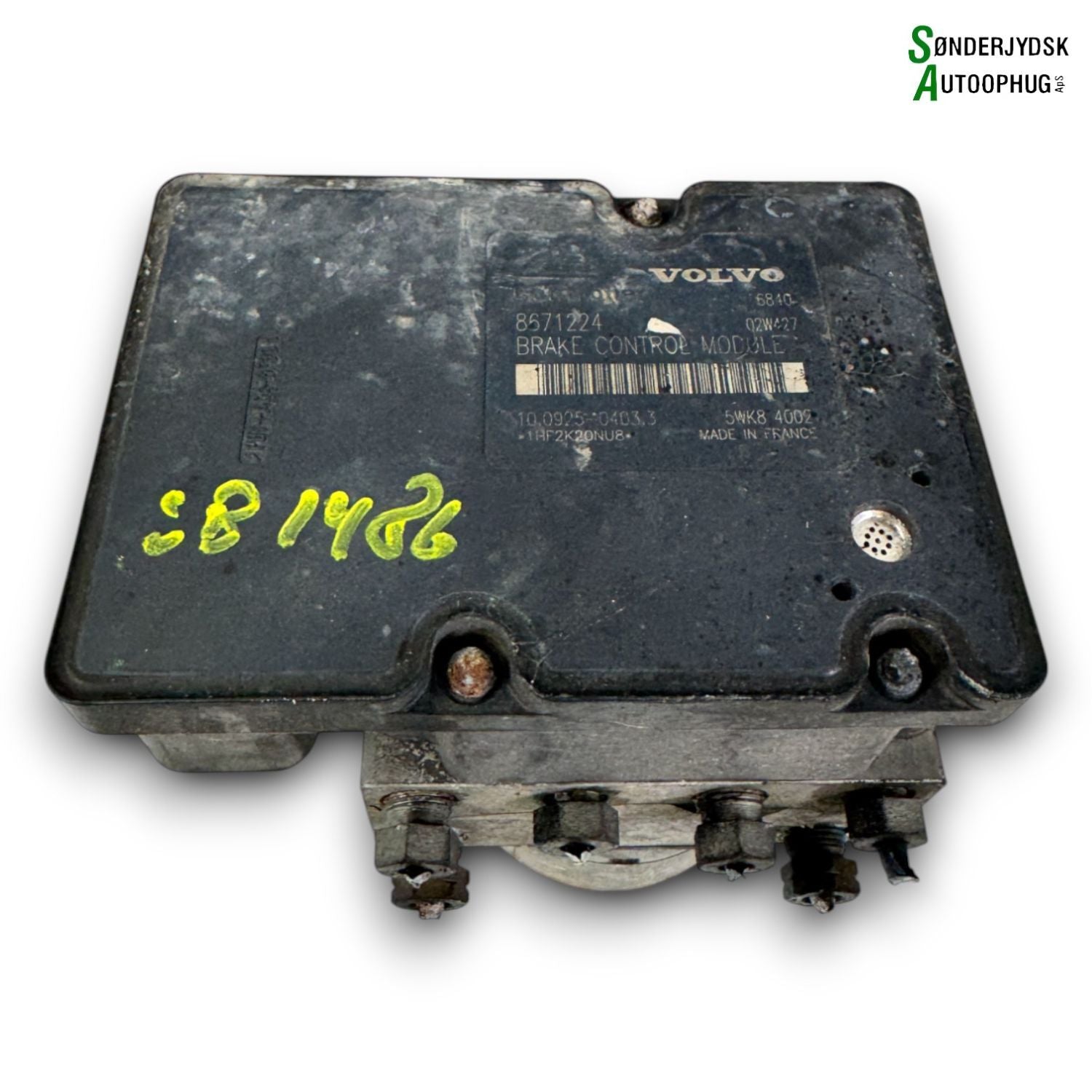Volvo V70 ABS Pumpe Med OEM Nr. 8671455 Fra Volvo Ophugger