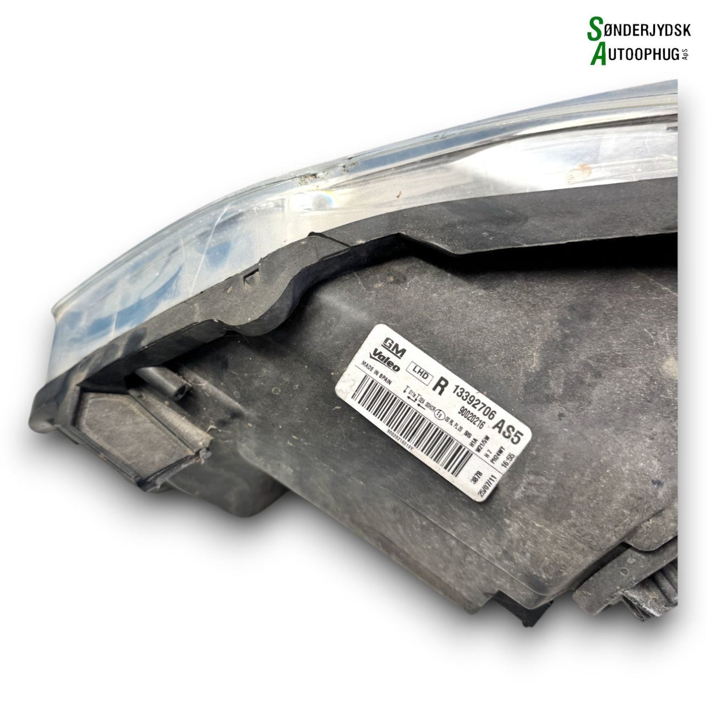 Opel Corsa D Forlygte Med OEM Nr. 13392706 Fra Opel Ophugger