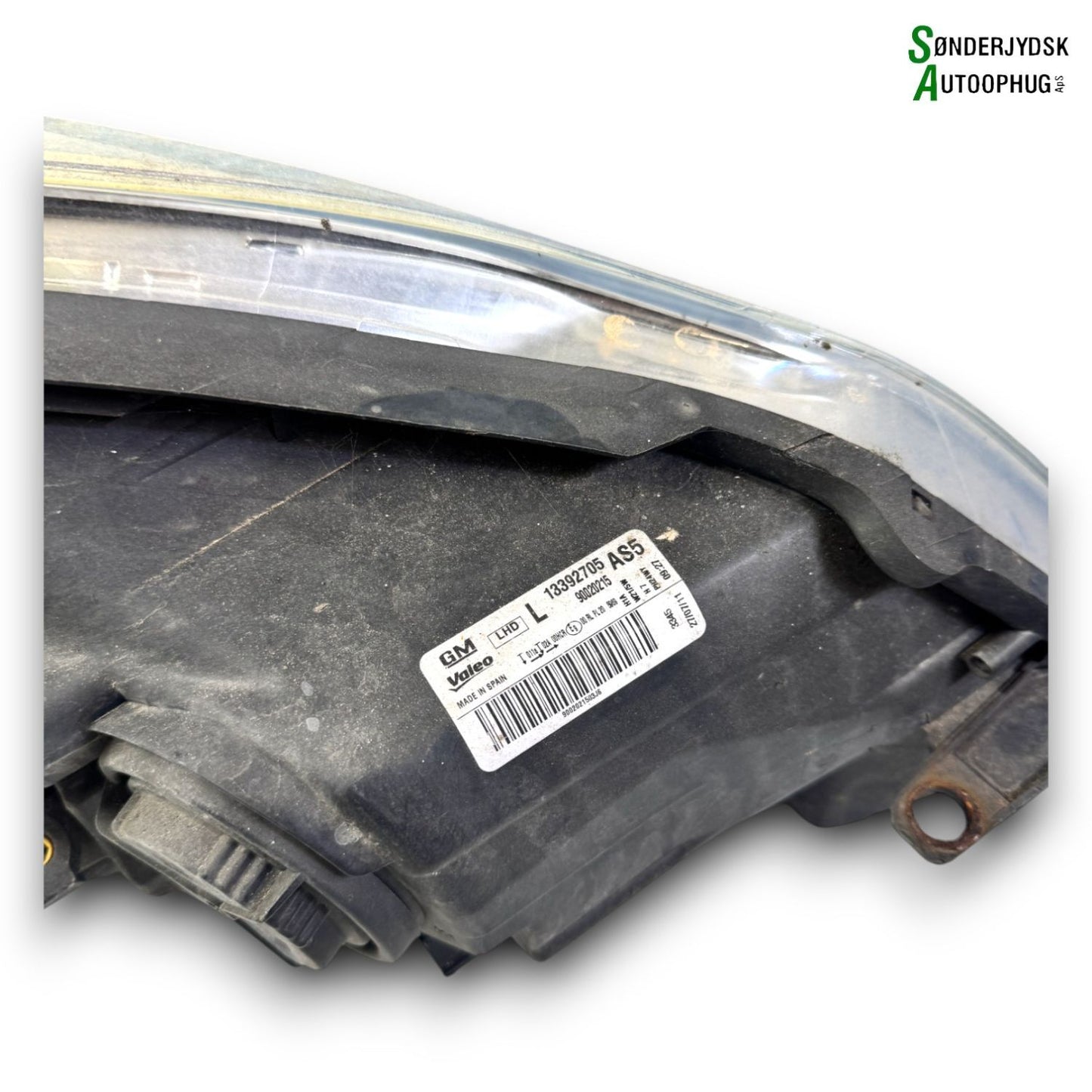 Opel Corsa D Forlygte Med OEM Nr. 13392705 Fra Opel Ophugger