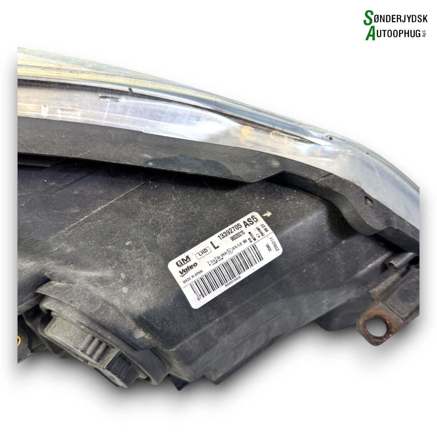 Opel Corsa D Forlygte Med OEM Nr. 13392705 Fra Opel Ophugger