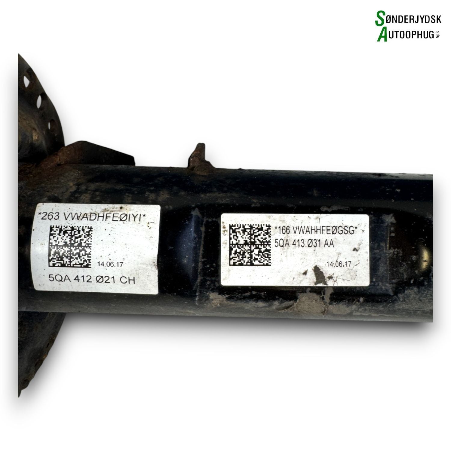 VW Touran 5T Fjederben For V Med OEM Nr. 5QA7412021CH Fra VW Ophugger