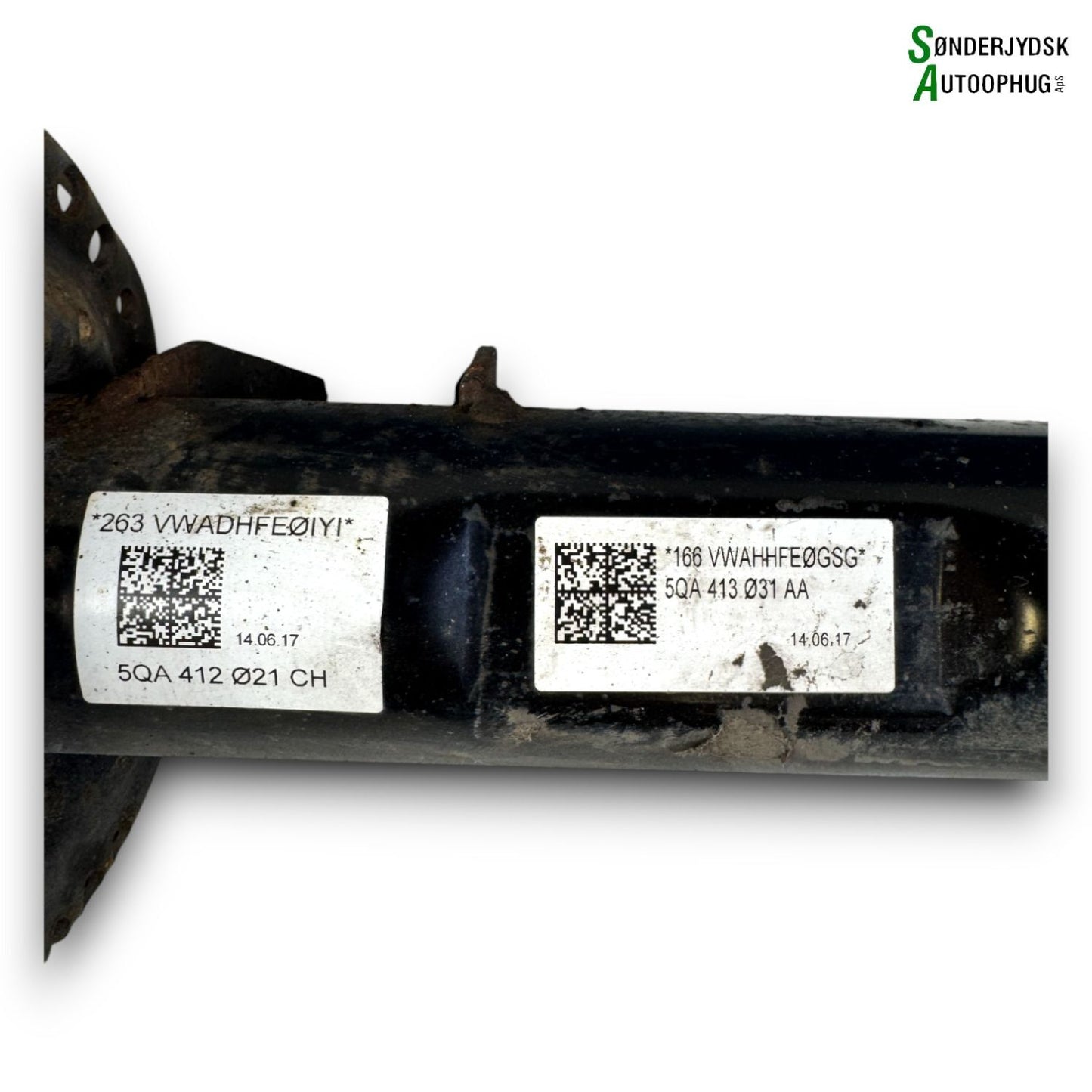 VW Touran 5T Fjederben For V Med OEM Nr. 5QA413031AG Fra VW Ophugger