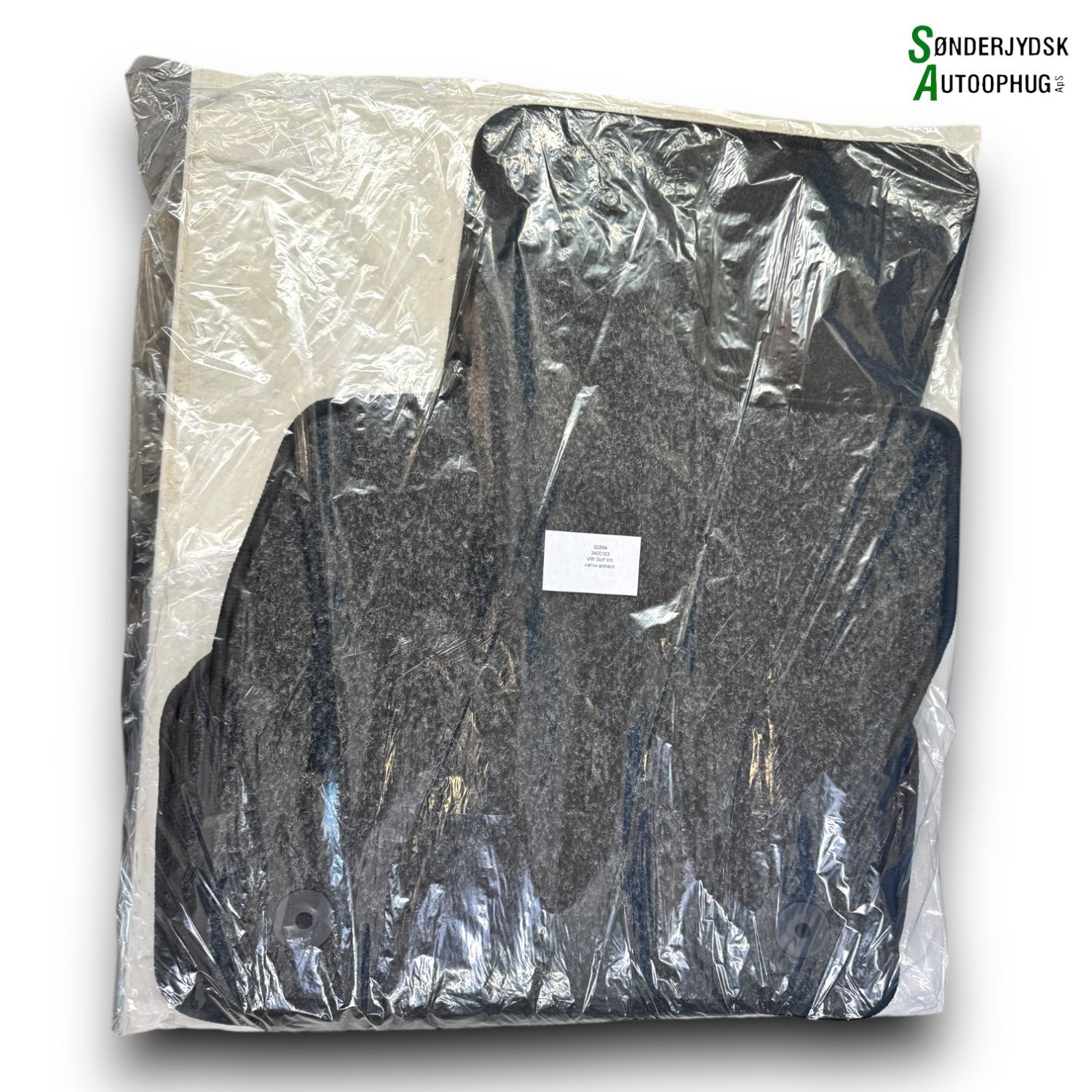 VW Golf 8 AU Bundmåtte Med OEM Nr. Ophugger Fra VW Ophugger