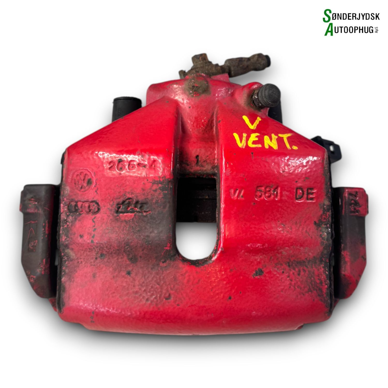 VW Golf 5 1K Bremsekaliber Vf Med OEM Nr. 1K0615123F Fra VW Ophugger