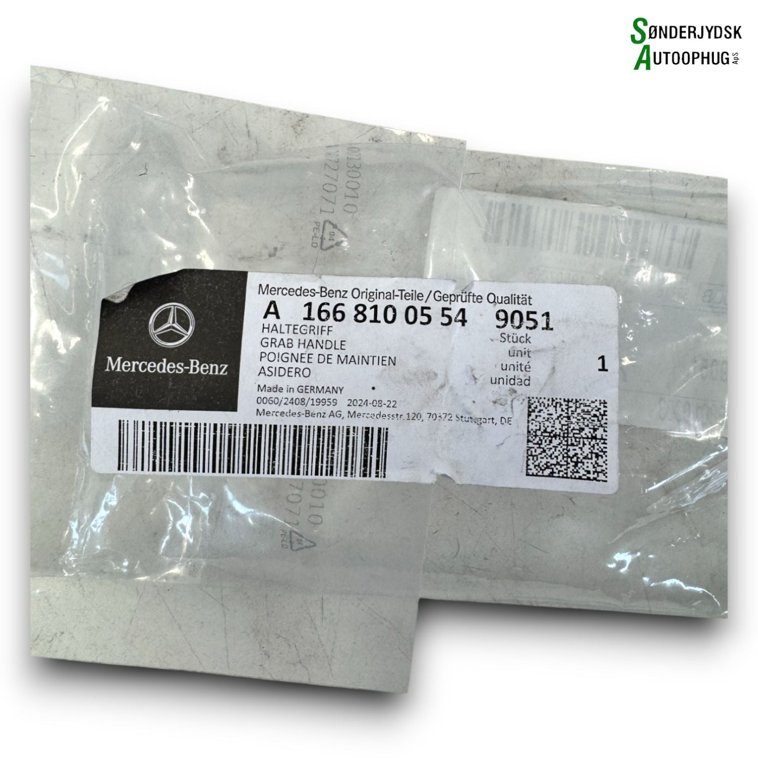 Mercedes Ml W166 Håndtag Indvendig Med OEM Nr. 1668100554 Fra Mercedes Ophugger