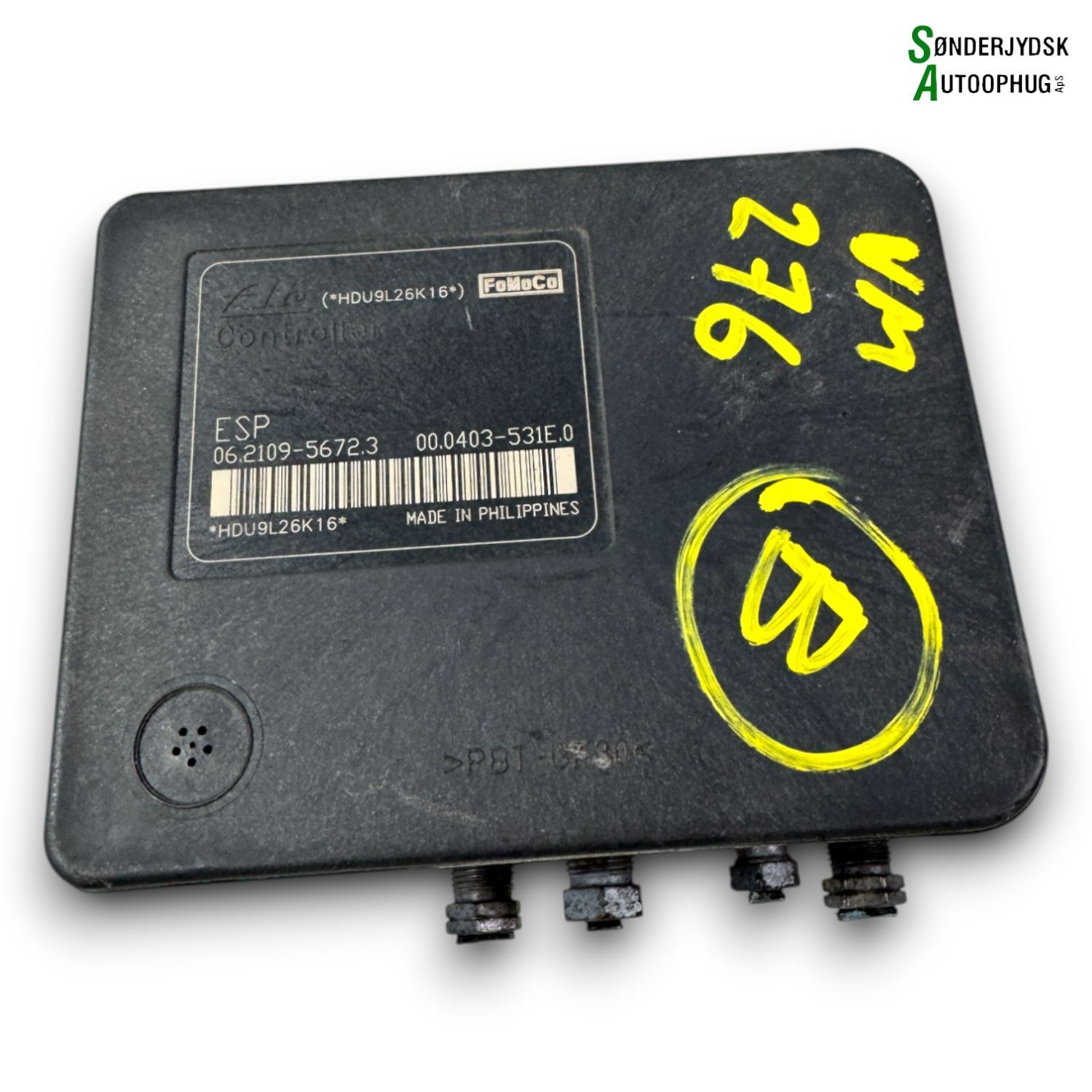 Ford Fiesta 7 ABS Pumpe Med OEM Nr. 06210956723 Fra Ford Ophugger