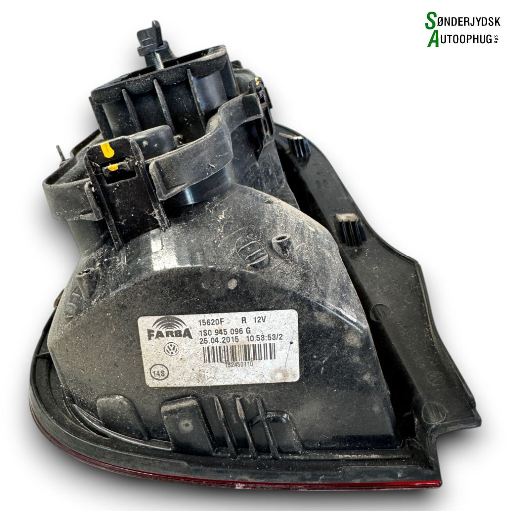 VW Up Baglygte Med OEM Nr. 1S0945096G Fra VW Ophugger