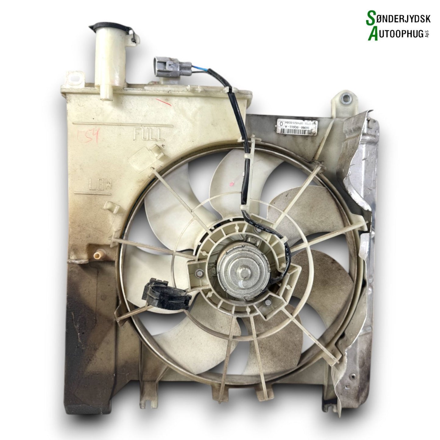 Peugeot 108 Kølerblæser El Med OEM Nr. 163600Q011A Fra Peugeot Ophugger