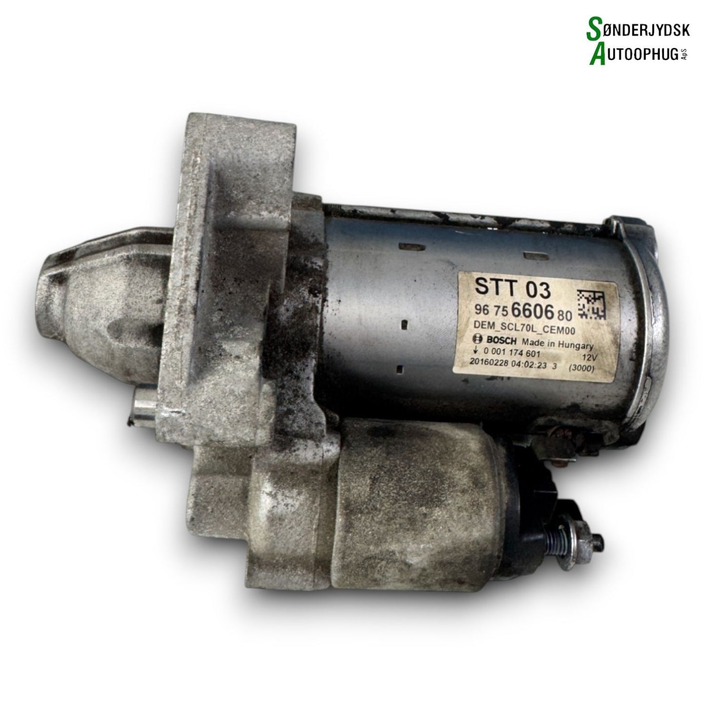 Peugeot 308 Starter Med OEM Nr. 1627650980 Fra Peugeot Ophugger