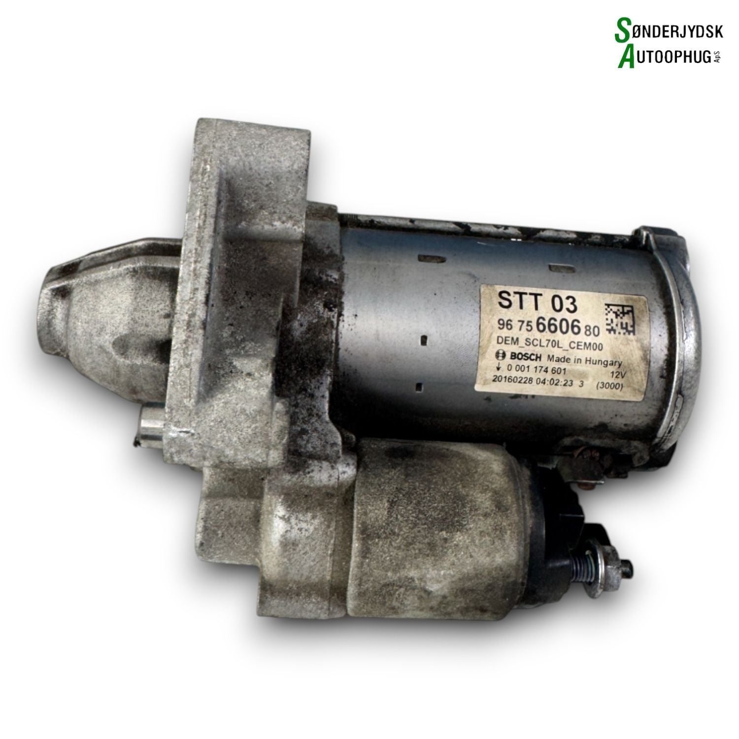 Peugeot 308 Starter Med OEM Nr. 1627650980 Fra Peugeot Ophugger